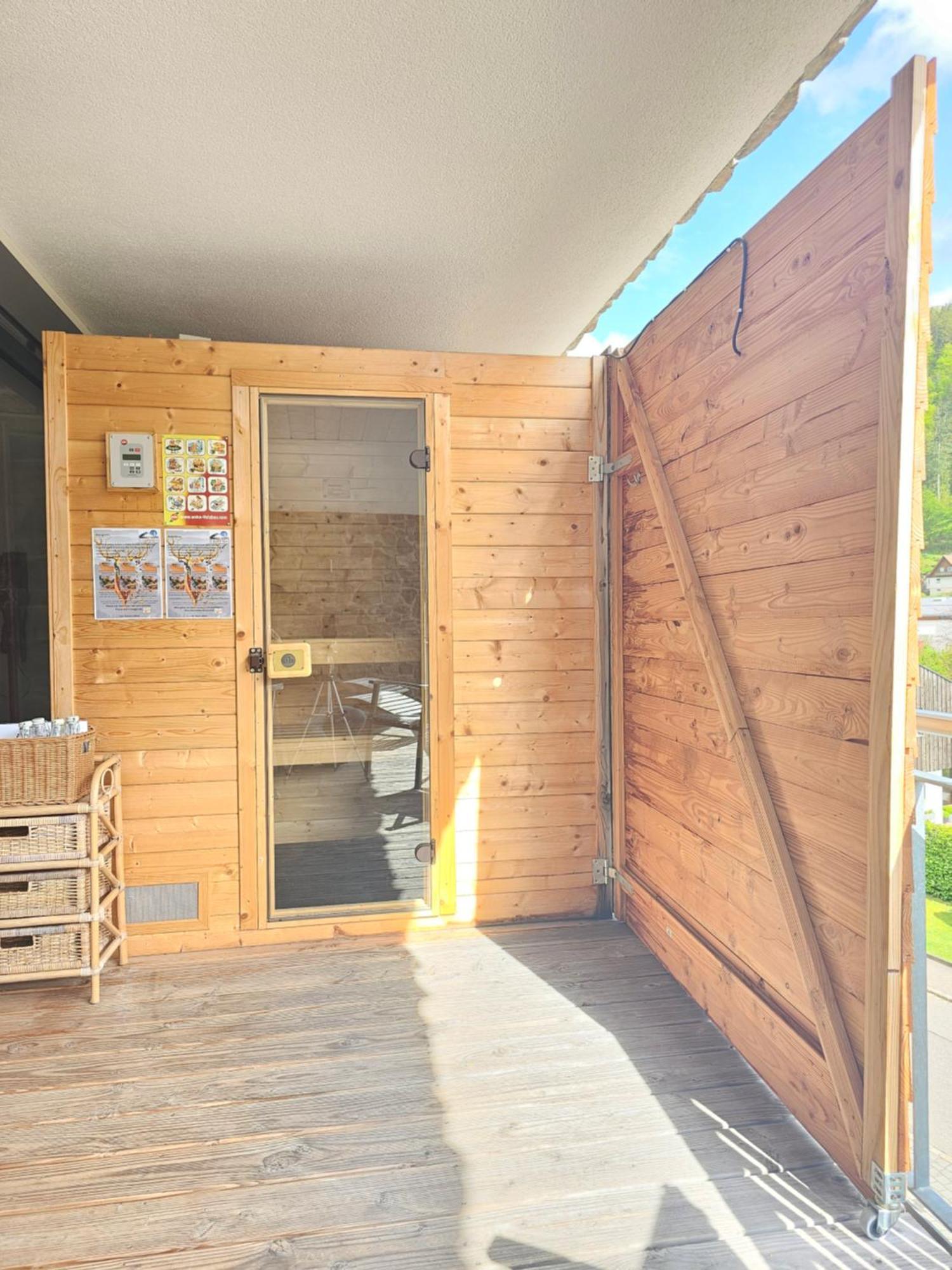 Black Forest II Sauna I Boxspring I Nespresso I Ausblick I Wasserfaelle Im Ort Todtnau Luaran gambar