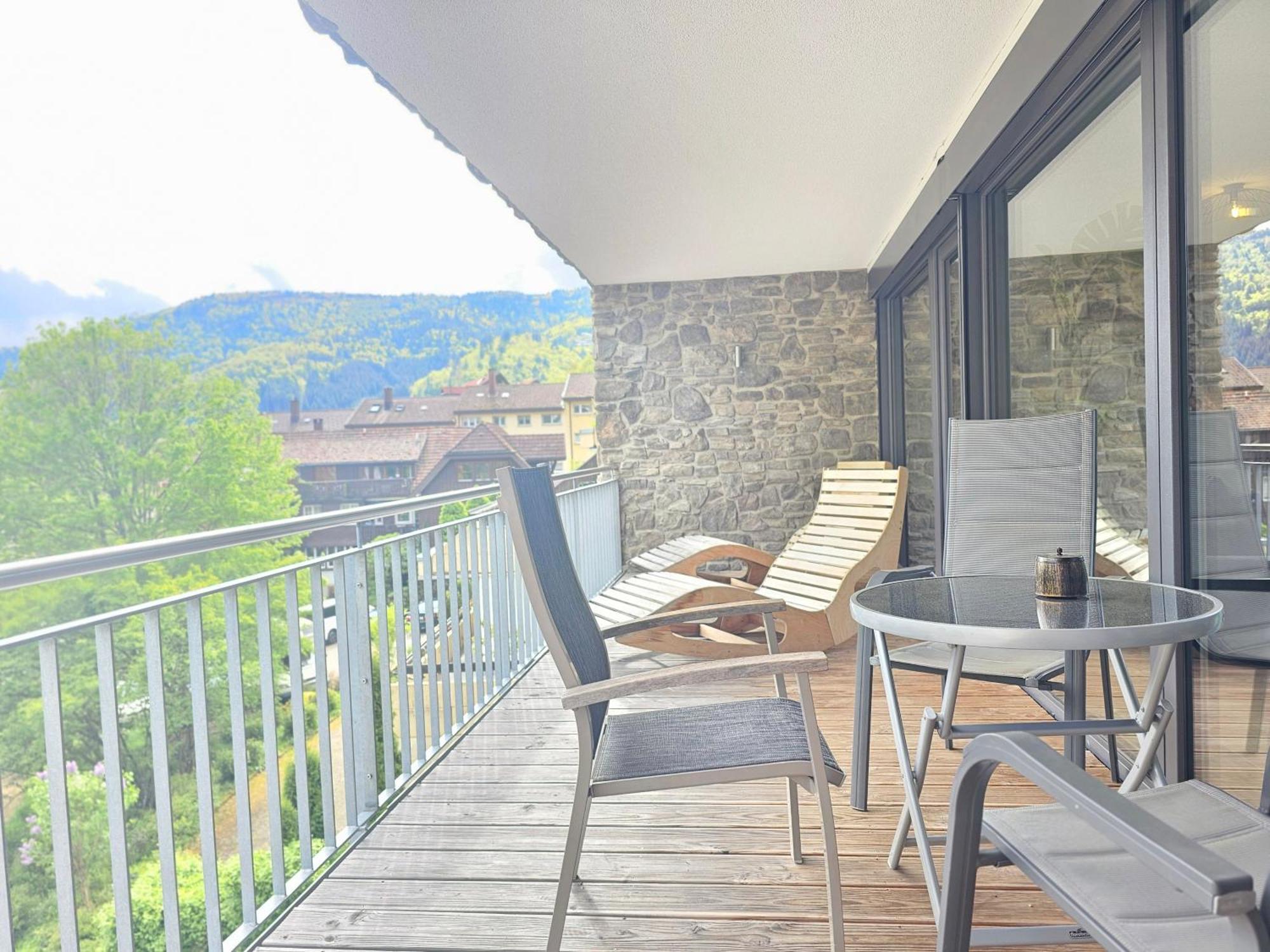 Black Forest II Sauna I Boxspring I Nespresso I Ausblick I Wasserfaelle Im Ort Todtnau Luaran gambar